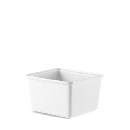 White Cookware  Rectangular Casserole Dish 7"